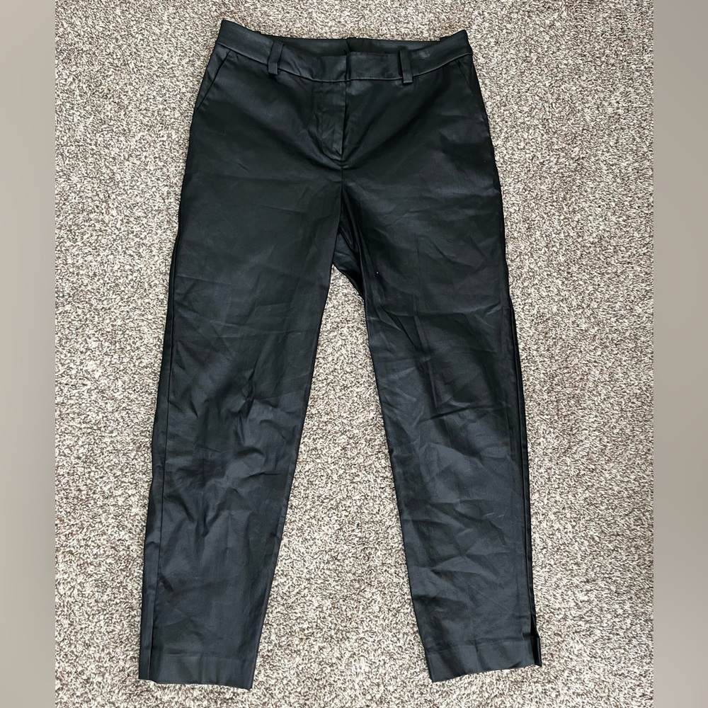 Black Pleather Pants
